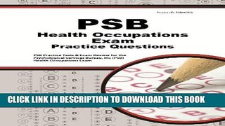 New Book PSB Health Occupations Exam Practice Questions: PSB Practice Tests   Review for the