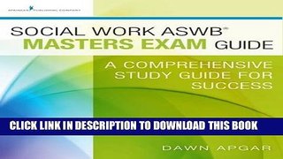 Collection Book Social Work ASWB Masters Exam Guide: A Comprehensive Study Guide for Success