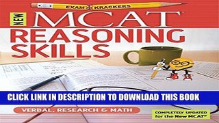 New Book 9th Edition Examkrackers MCAT Reasoning Skills:Verbal, Research   Math (EXAMKRACKERS MCAT