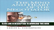 Collection Book The Mind and Heart of the Negotiator (5th Edition)