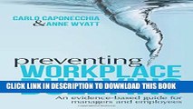 Collection Book Preventing Workplace Bullying: An Evidence-Based Guide for Managers and Employees