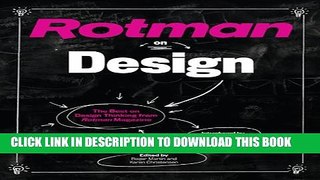 New Book Rotman on Design: The Best on Design Thinking from Rotman Magazine