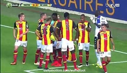 0-1 John Bostock Goal HD - Troyes vs Lens 26.08.2016 HD