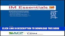 Collection Book IM Essentials Text (ACP, IM Essentials Text)