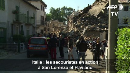 En Italie, l'espoir de retrouver des survivants s'amenuise
