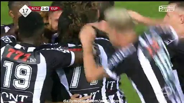 1-0 Steeven Willems Goal HD - Charleroi vs Eupen 26.08.2016 HD