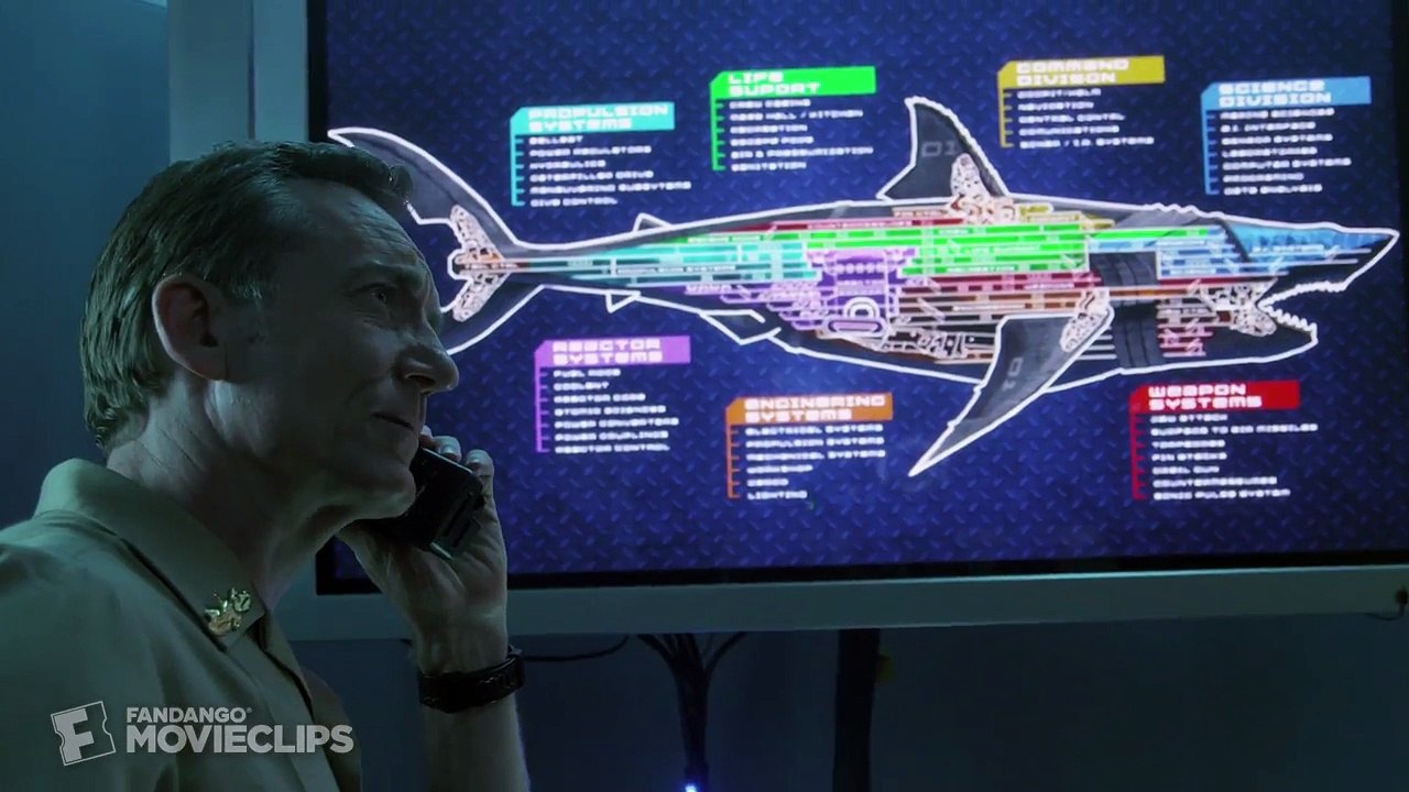 Mega Shark vs. Mecha Shark (6-10) Movie CLIP - A Mech Crashes the Opera (2014) HD