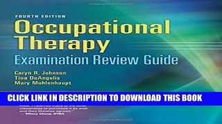 New Book Occupational Therapy Examination Review Guide