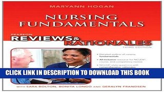 Collection Book Pearson Reviews   Rationales: Nursing Fundamentals with 