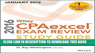 New Book Wiley CPAexcel Exam Review 2016 Study Guide January: Regulation (Wiley Cpa Exam Review)