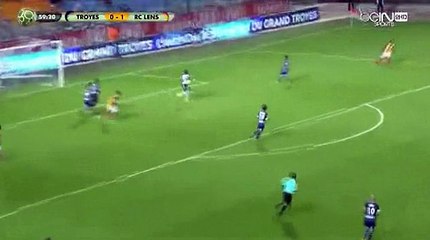 Raphael Caceres Amazing Goal HD - Troyes 1-1 Lens 26.08.2016