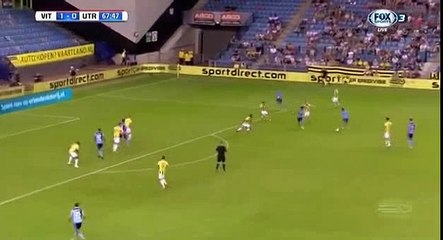 Sebastien Haller Goal HD - Vitesse 1-1 Utrecht 26.08.2016
