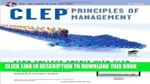 Collection Book CLEPÂ® Principles of Management Book + Online (CLEP Test Preparation)