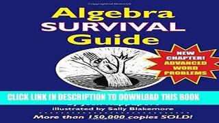 New Book Algebra Survival Guide: A Conversational Handbook for the Thoroughly Befuddled