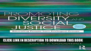 Collection Book Promoting Diversity and Social Justice: Educating People from Privileged Groups,