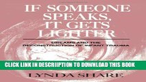 [PDF] If Someone Speaks, It Gets Lighter: Dreams and the Reconstruction of Infant Trauma Popular