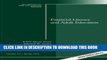New Book Financial Literacy and Adult Education: New Directions for Adult and Continuing