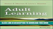 New Book Adult Learning: Linking Theory and Practice