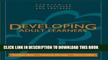 New Book Developing Adult Learners: Strategies for Teachers and Trainers