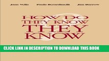 Collection Book How Do They Know They Know?: Evaluating Adult Learning