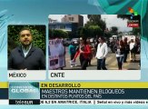 México: siguen manifestaciones públicas de rechazo a reforma educativa