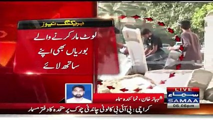 Karachi People Reached outside MQM Sectors with BORI for LOOT MAAR