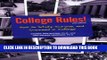 Collection Book College Rules!: How to Study, Survive, and Succeed in College (College Rules: How