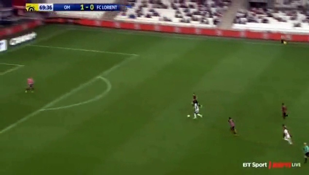 Bafetimbi Gomis GOAL - Marseille	2-0 Lorient 26.08.2016
