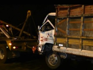 Un choque múltiple dejo tres personas heridas