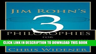 Collection Book Jim Rohn s 3 Philosophies for Network Marketing Success