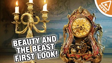 First Look at Beauty and the Beast Live Action Characters! (Nerdist News w/ Jessica Chobot)