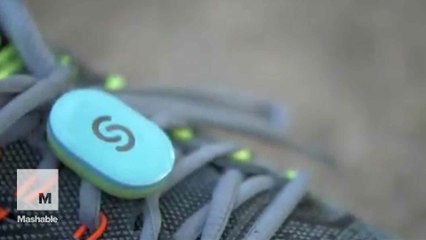 Talking shoe sensor coaches you as you run