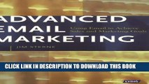 New Book Advanced Email Marketing