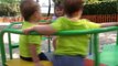 Children s Playground FAMILY FUN FUNNY VIDEO - kids on the playground - twins on the playground !