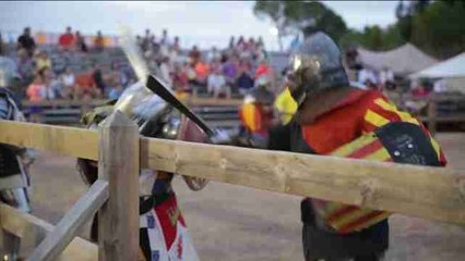 El Castillo de Belmonte en Cuenca se convierte en escenario de combates medievales