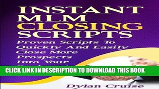 Collection Book Instant MLM Closing Scripts