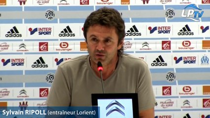 L'entraîneur de Lorient passablement énervé