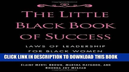 Collection Book The Little Black Book of Success: Laws of Leadership for Black Women