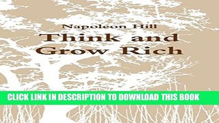 New Book Think and Grow Rich