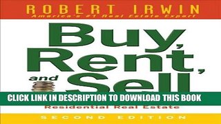 Collection Book Buy, Rent, and Sell: How to Profit by Investing in Residential Real Estate