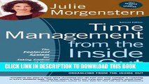 New Book Time Management from the Inside Out: The Foolproof System for Taking Control of Your