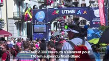 Ultra-Trail: 2.300 coureurs pour 170 km autour du Mont-Blanc