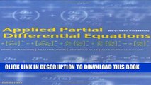 [PDF] Applied Partial Differential Equations (Oxford Texts in Applied and Engineering Mathematics)