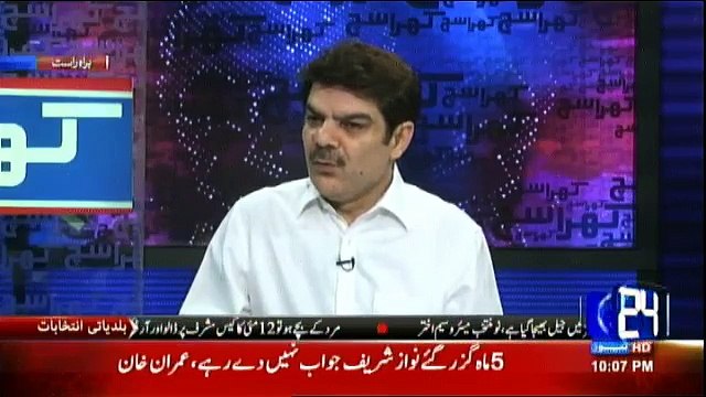 میئر کراچی وسیم اختر ماضی میں کس طرح کی زبان استعمال کرتے رہے ہیں؟؟مبشرلقمان نے ویڈیو دکھادی