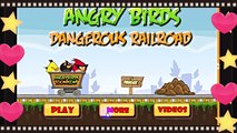 Angry Birds Dangerous Railroad Please ♥ Share ♥ Like ♥ Subscribe ♥ To See more Videos 2016