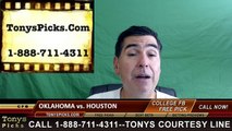 Houston Cougars vs. Oklahoma Sooners Free Pick Prediction NCAA College Football Odds Preview 9-3-2016