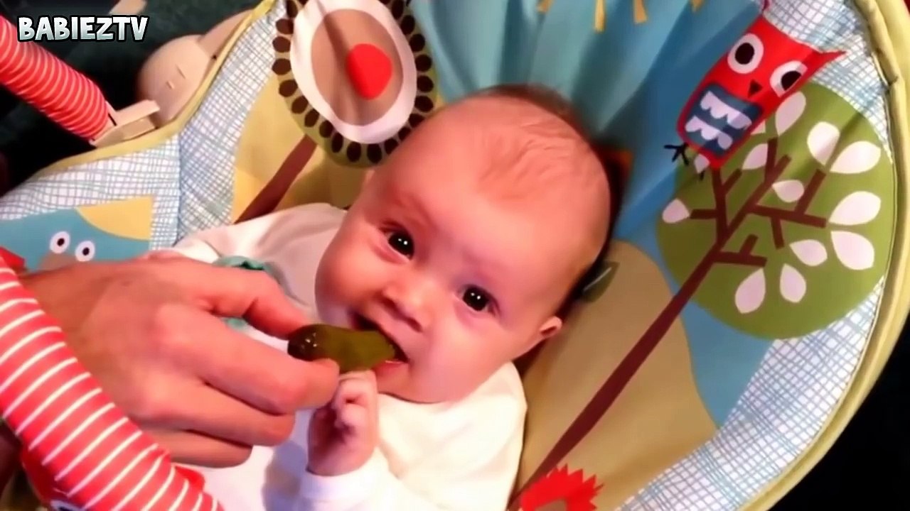 Funny Babies Eating Various Foods For The First Time Compilation - Most Cute baies