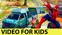 SPIDERMAN With Friends CARTOON FOR KIDS And Nursery Rhymes Songs For Childrens