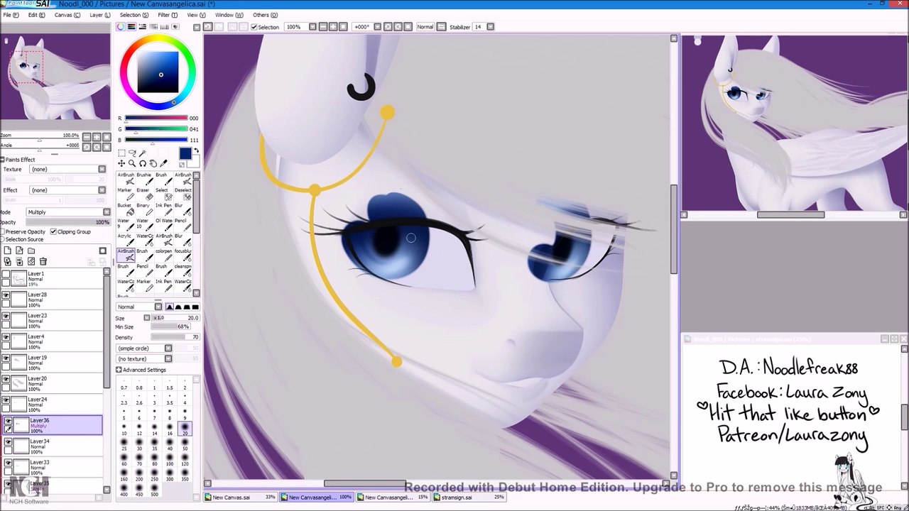 Angelica MLP oc Speedpaint