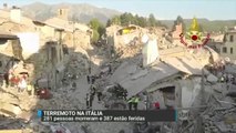 Número de mortos em terremoto na Itália já passa de 280